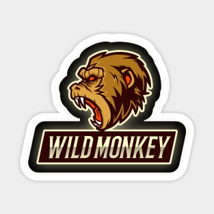 WILD MONKEY Sticker